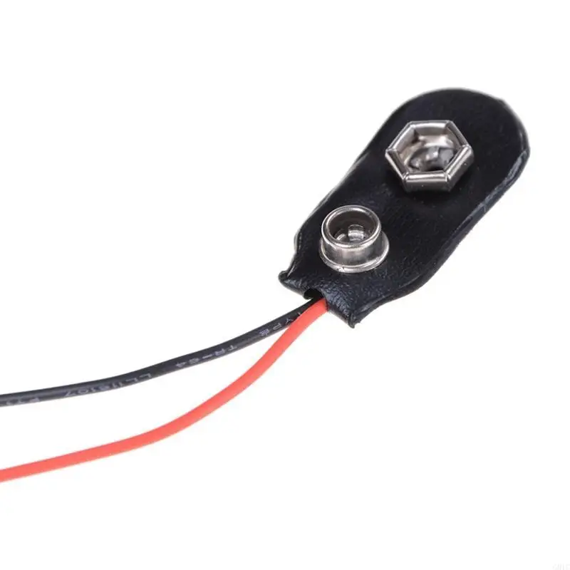 G8TC 9V เชื่อมต่อคลิปแบตเตอรี่ I-type 9 แบตเตอรี่คลิปแบตเตอรี่ขั้วต่อหัวเข็มขัดขั้วต่อหัวเข็มขัดพลาสติกแบบหัวเข็มขัด (10