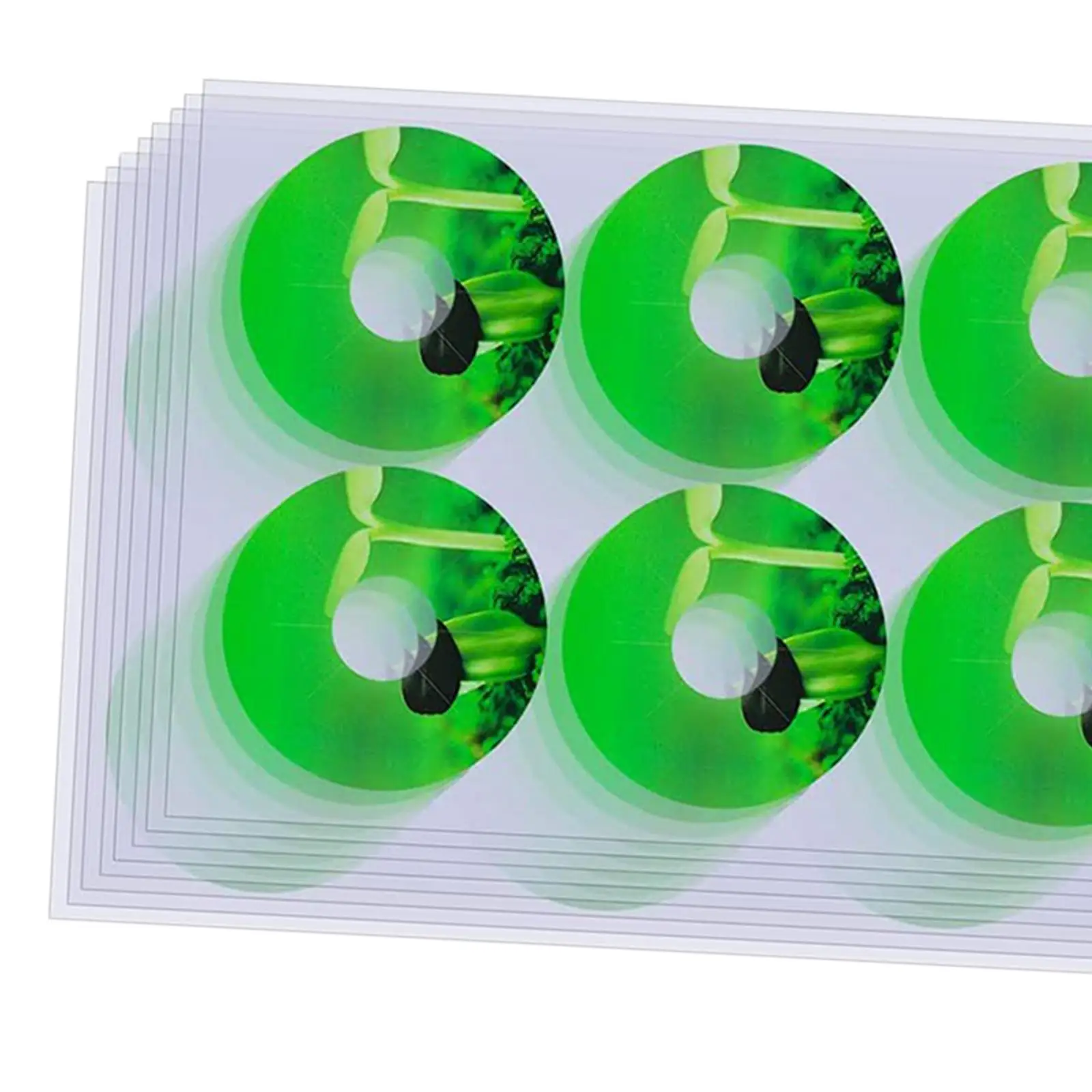 Seed Pot Labels Waterproof Garden Plant Marking Sticker Round Peel and Stick for Hydroponic Plants Label