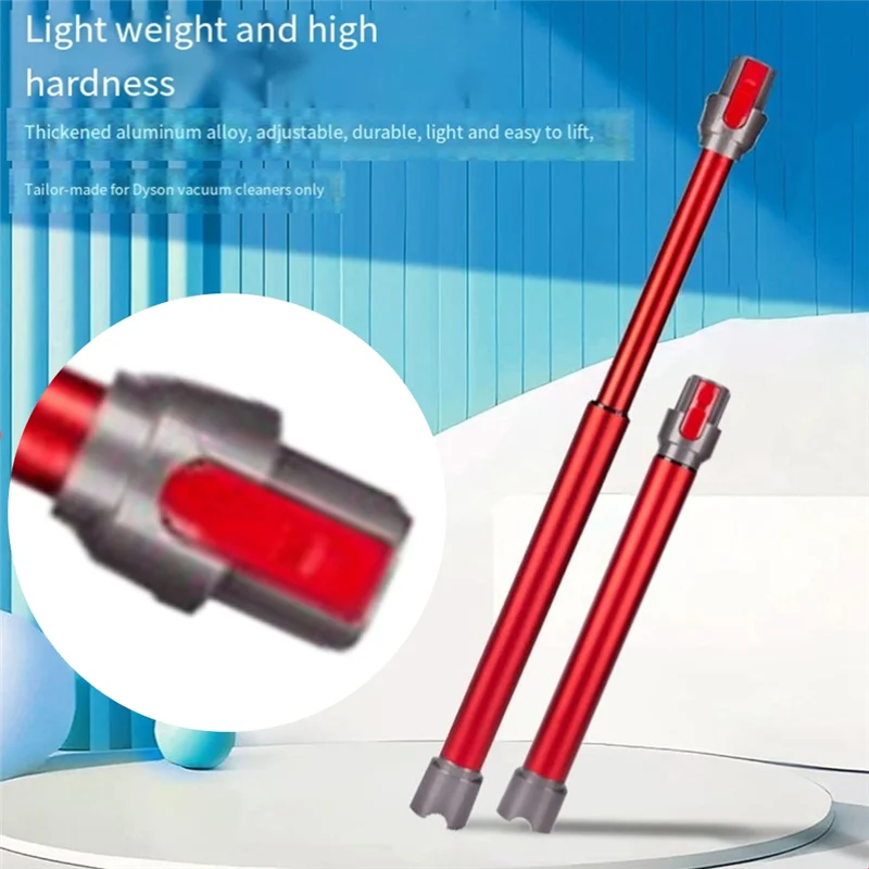 ABLE-Telescopic Extension Rod สําหรับ Dyson V7 V8 V10 V11 เครื่องดูดฝุ่นอุปกรณ์เสริมโลหะ Quick Release ท่อตรง B