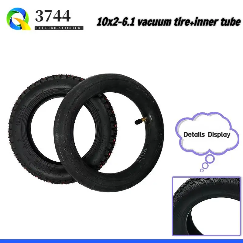 

For Tire 10x2-6.1 off-road vacuum tire+inner tube for Xiaomi M365 1S Pro2 Electric Scooter Anti-slip Wheel Tyre