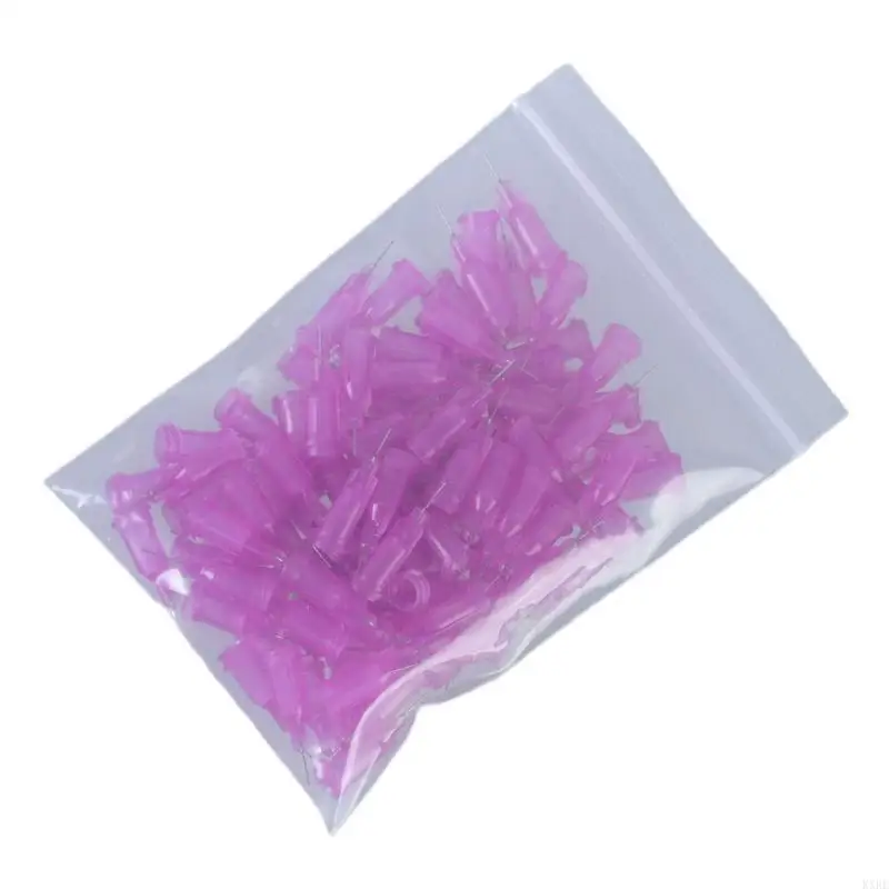 100pcs clunts đầu phân phối kim 1/4 incher chất lỏng phân phối ống tiêm clunts kim kxre