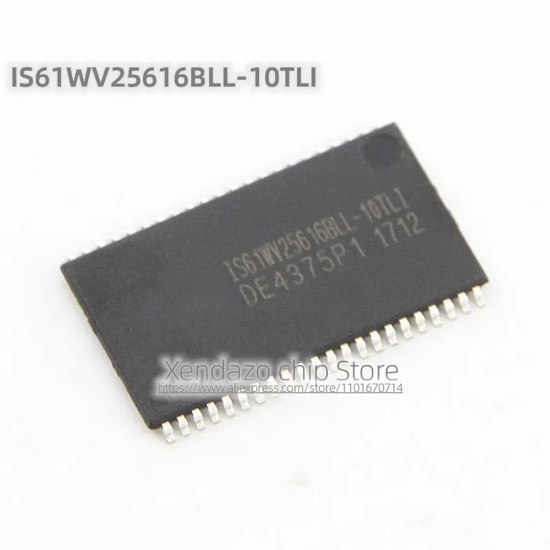 2pcs/lot IS61WV25616BLL-10TLI IS61WV25616BLL TSOP-44 package Original genuine Memory chip