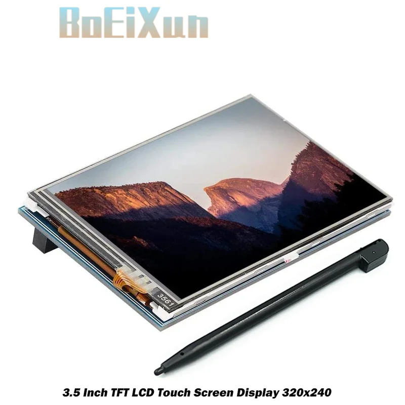 3.5 inch LCD Module for Raspberry PI 320RGB*480 ILI9486 display screen Resistive touch Highlight backlight standard interface