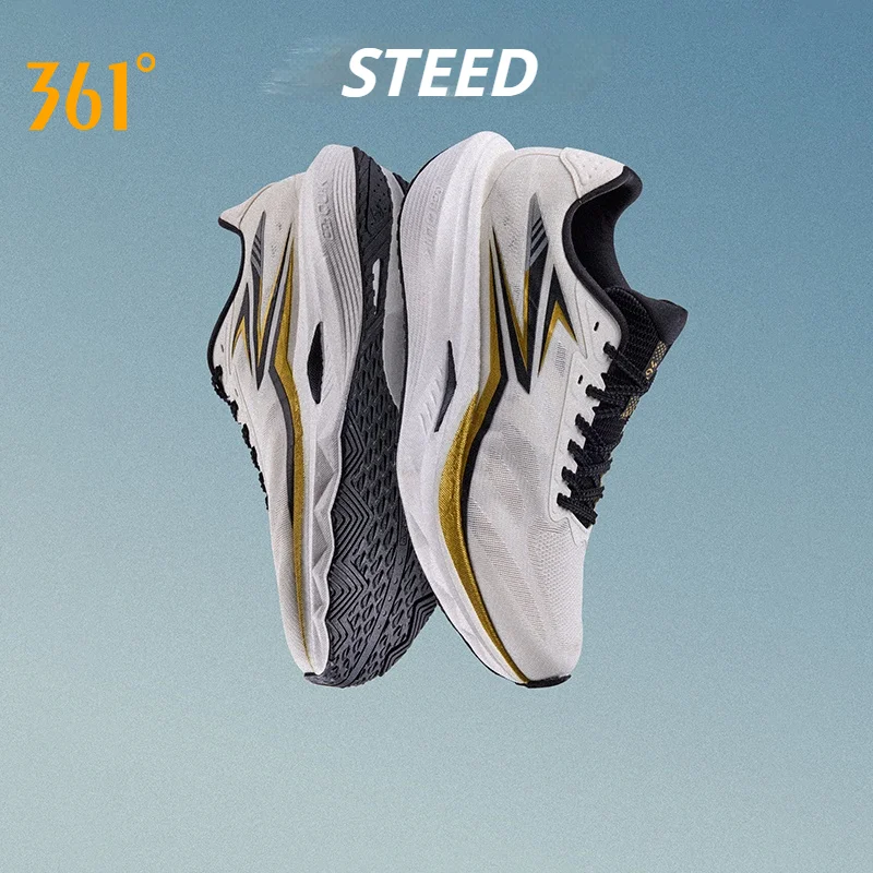 

Мужские кроссовки для бега 361 Degrees Steed, мягкие, дышащие, с устойчивой амортизацией, прочные, классические, для марафона, мужские кроссовки 672612203