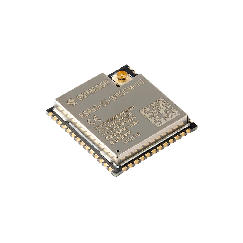 Module MCU double cœur Wi-Fi + Bluetooth ESP32-S3-WROOM-1U-N16 16 Mo 32 bits
