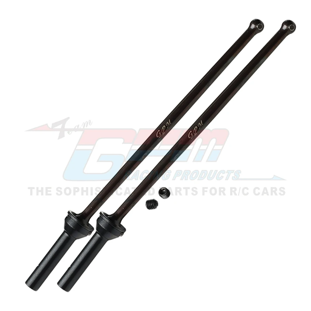 GPM Metal Steel Rear CVD Drive Shaft Dog Bones AR310459 + AR310591 for ARRMA 1/7 Big Rock 1/8 Kraton Outcast Notorious EXB 6S