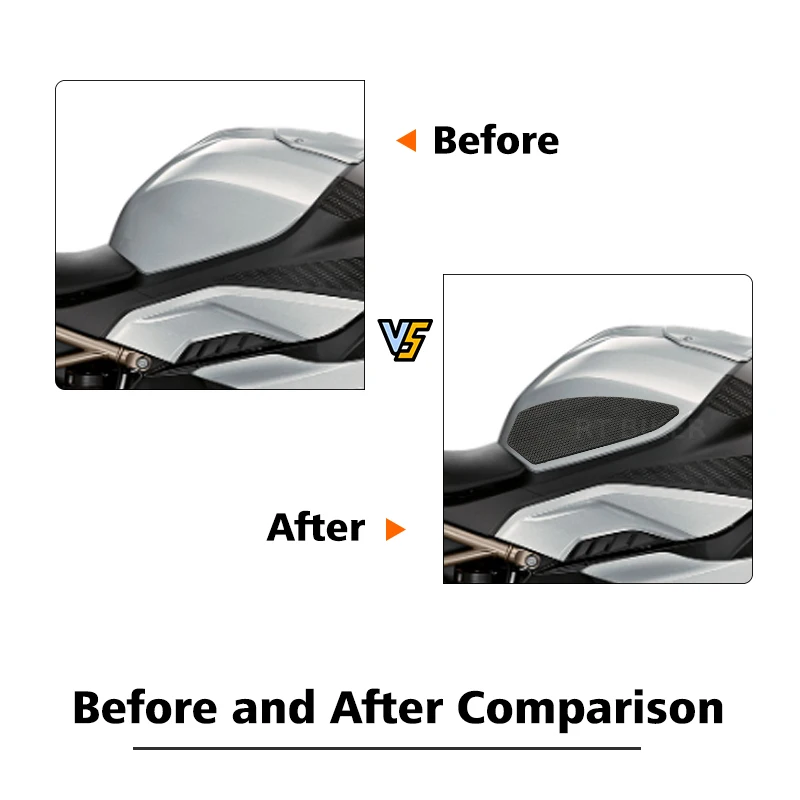 S1000RR Side Tank Pad Protector Sticker Decal Gas Knee Grip For BMW S 1000RR S 1000 RR 2019 2020 2021 2022 2023 Motorcycle 2