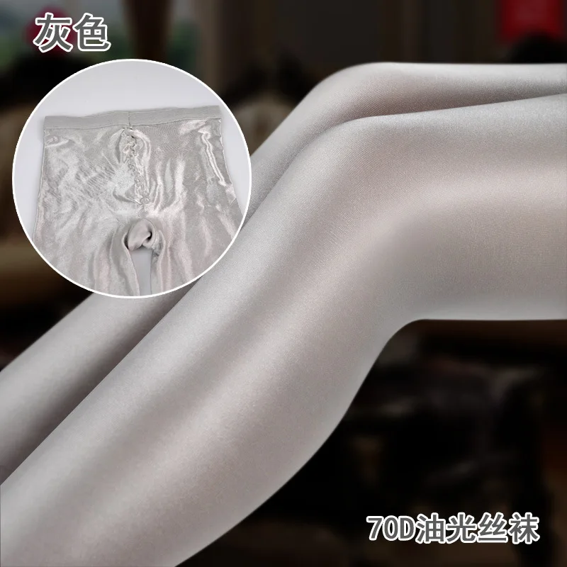 45-80KG Große Größen Damen Hochwertige Leggings Glänzende Nachtclub-Sänger-Bühnen-Strumpfhose Reflektierende Performance-Strumpfhose – Detail 5