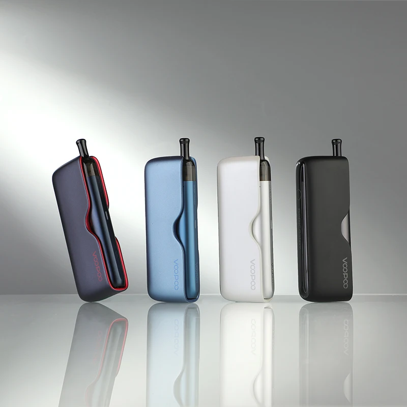بطارية VOOPOO Doric Galaxy Kit الأصلية بقدرة 10 وات 500 مللي أمبير في الساعة مع بنك طاقة 1800 مللي أمبير في الساعة 2 مل خرطوشة جراب 1.2ohm E السجائر