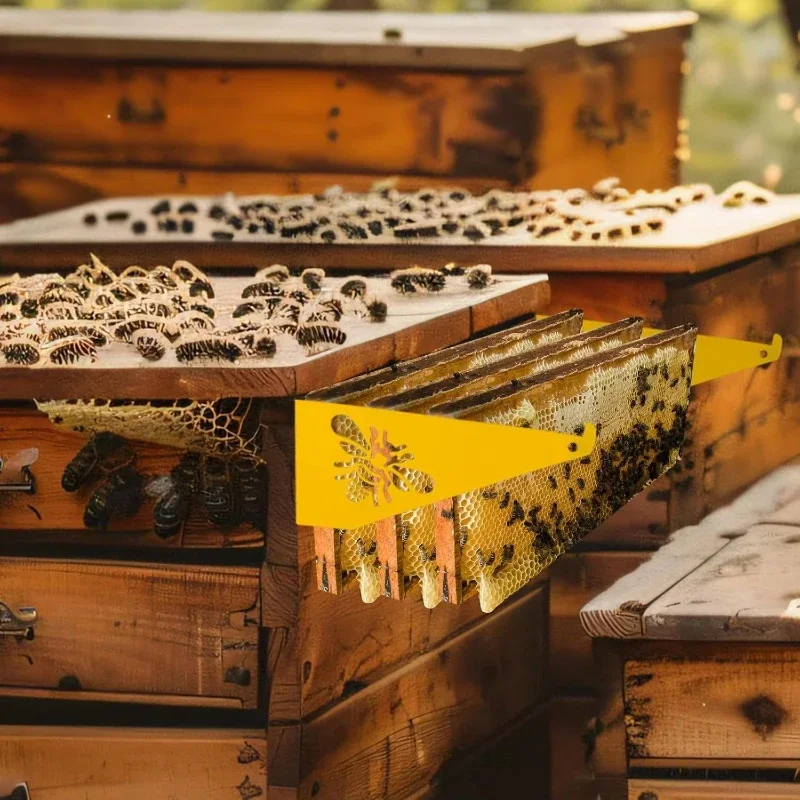 2026 Neues Einfach zu Bedienendes Metall-Bienenstock-Rahmenset für Bienensammlungen - Unverzichtbare Imkerei-Werkzeuge und -Zubehör, Keine Elektrizität Erforderlich – Detail 7