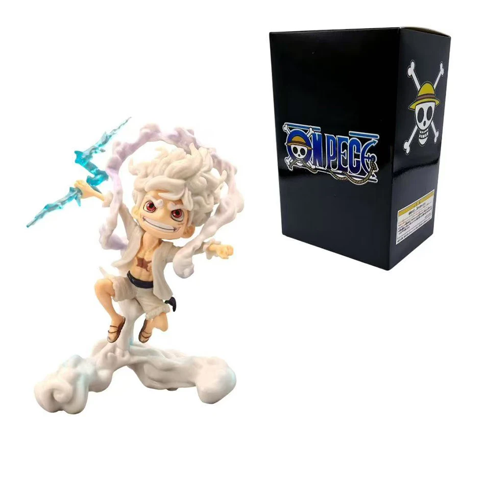 13,5 CM Peripherie-Serie One Piece Luffy Solon Sanji Q-Version Sitzende Haltung Kindermodell Figur Spielzeug Geschenk Sammlerstücke – Detail 11