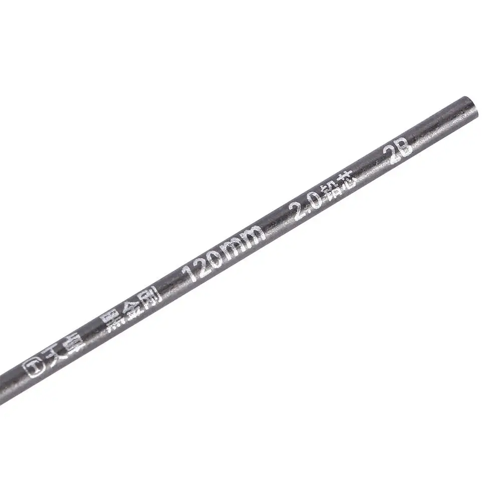 Long Compasses Automatic Black 10 Pcs/box Writing Mechanical Pencil Refill for School Supplies HB/2B Lead Student Stationery