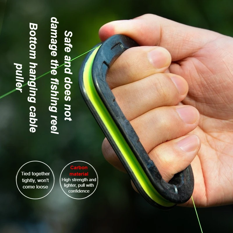 Carbon Fishing Line Puller – Non-Slip Nylon Cable 2