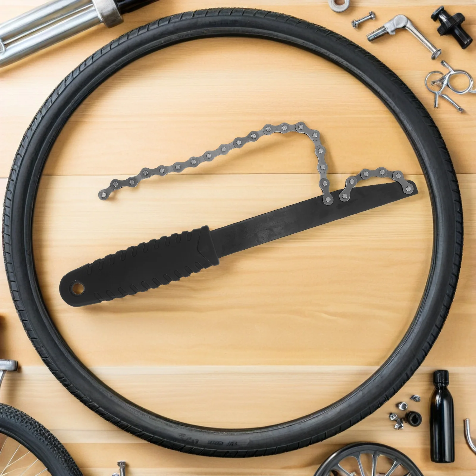 1Set Bike Freewheel Remover Tool Cassette Lockring Removal Tool Repair Wrench for Cassette Sprocket Installation Removal