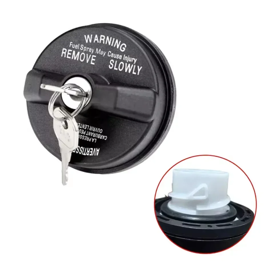 Locking Fuel Tank Cap With Key For Jeep Wrangler Cherokee Grand Cheroke Dodge Challenger Ram 1500 05278655AB
