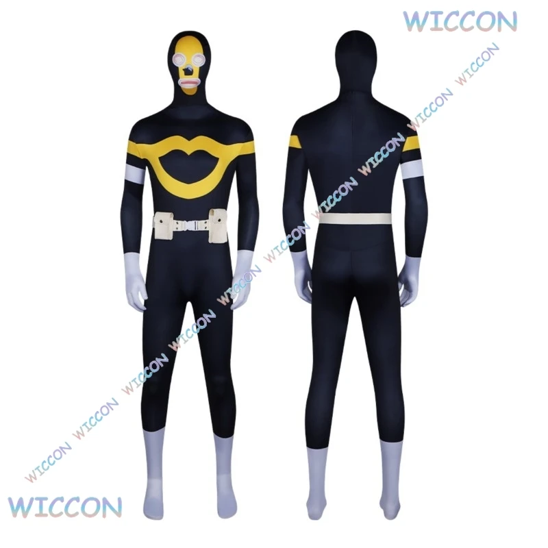 

Cos аниме My Herro Academy косплей Юрота Шишида косплей костюм черный комбинезон с маской для взрослых мужчин Хэллоуин карнавал ролевая игра