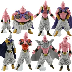 8pcs/Set Dragon Ball Z Anime Figure Majin Buu Fat Buu PVC Action Figures Collection Model Toys Children Adult Gifts Anime Statue