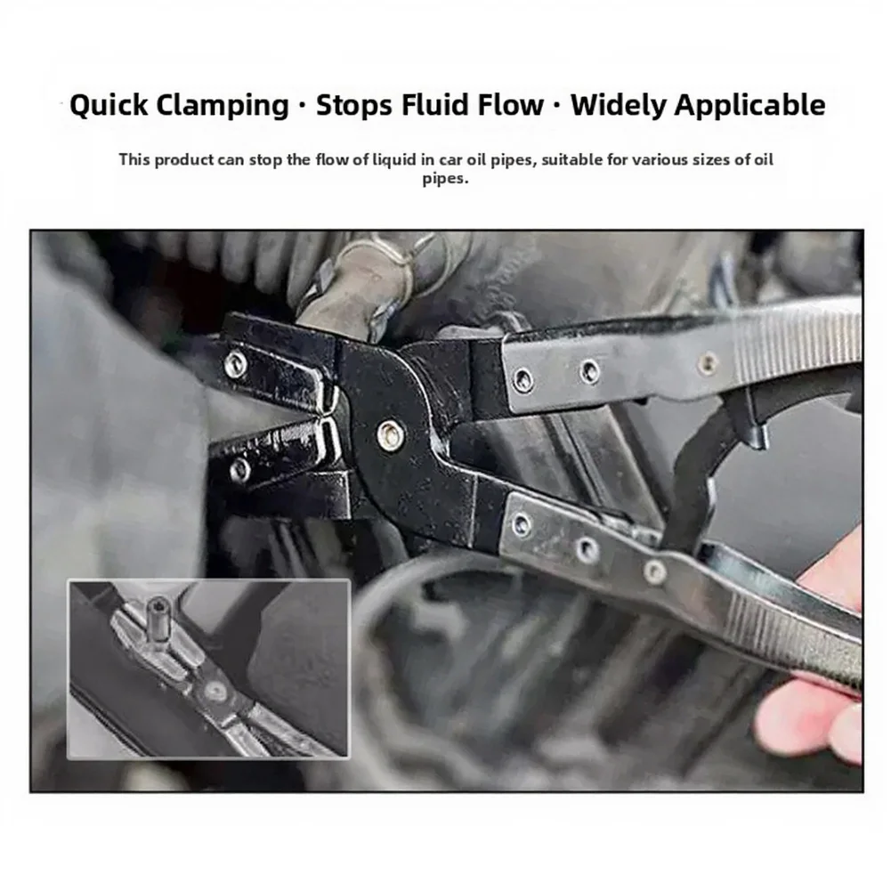 Ratchet Locking Hose Clamp for Automotive Radiator Hoses Fuel Lines For Cleaning Machine Drain Hoses Stainless Steel 205mm 245mm