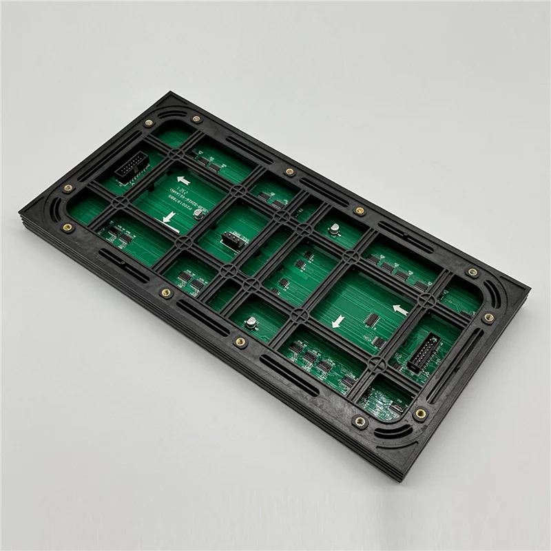 6Pcs P10 Full Color Outdoor LED Module HUB75 SMD3535 32X16 Pixels LED Display Panel 320X160mm 1/4S Driver