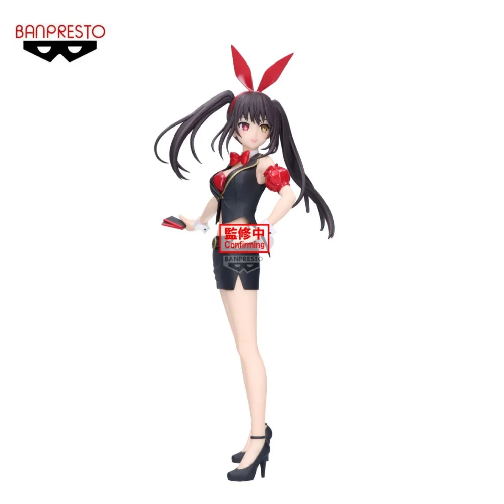 Banpresto DATE A LIVE Anime KURUMI TOKISAKI GLITTER&GLAMOURS Action Figures Model Figurine Original Figuarts Decoration