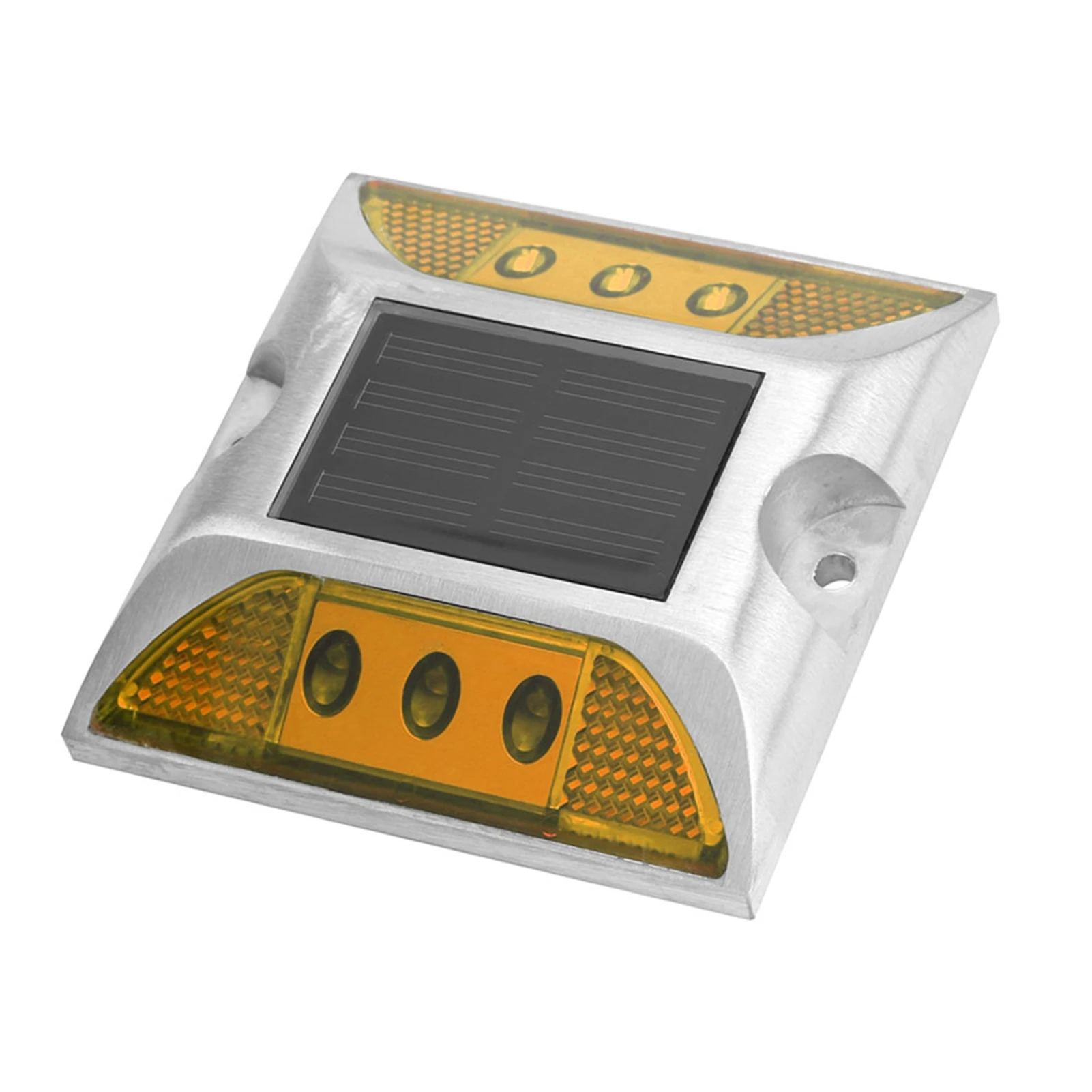 LED Solar Power Ground Marker Lights Waterproof Outdoor Driveway Road Highway Spike Lamp