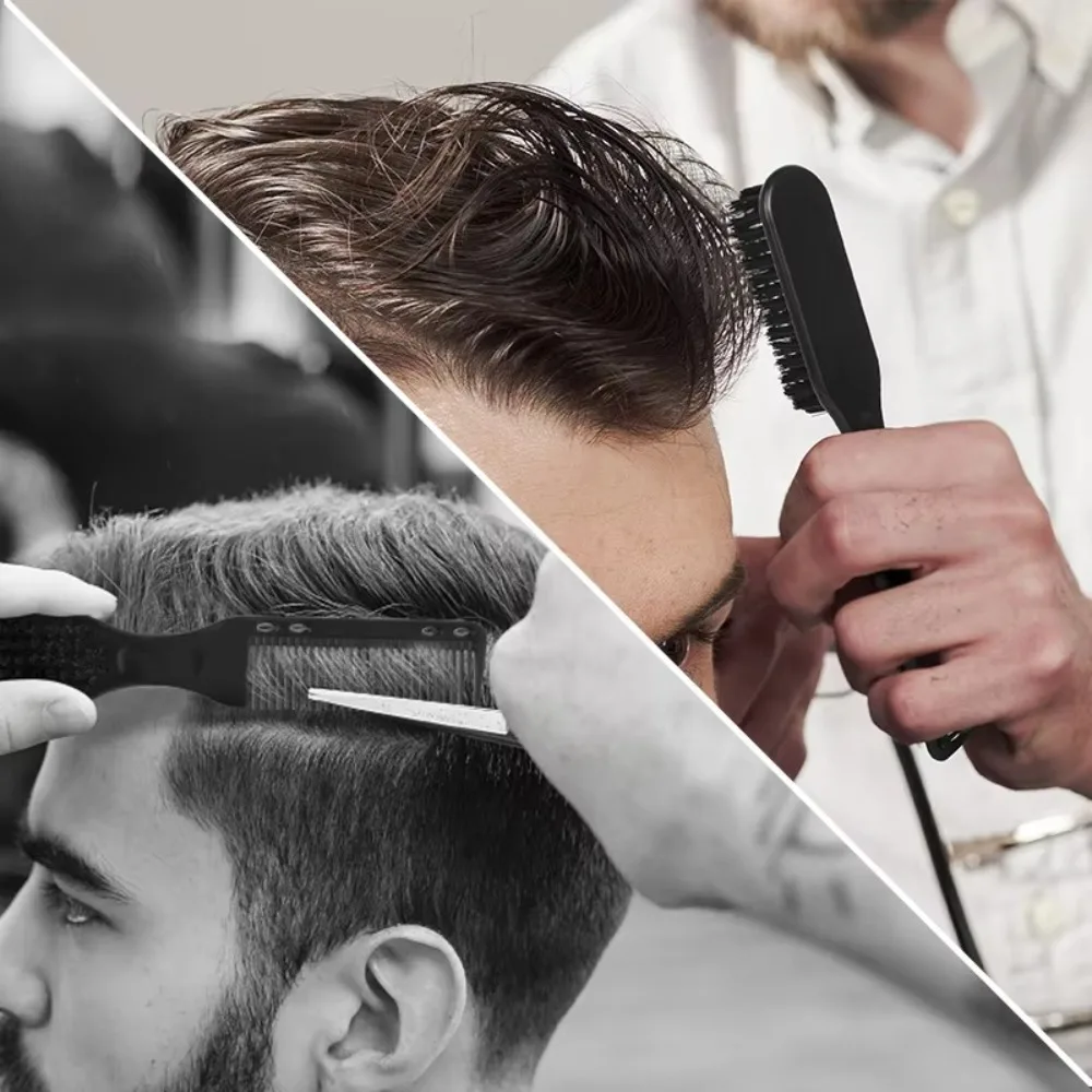 Gifts Multifunctional Men's Beard Styling Combing Convenient Dual Head Beard Styling Brush Hair Accessories Hair Styling Tool