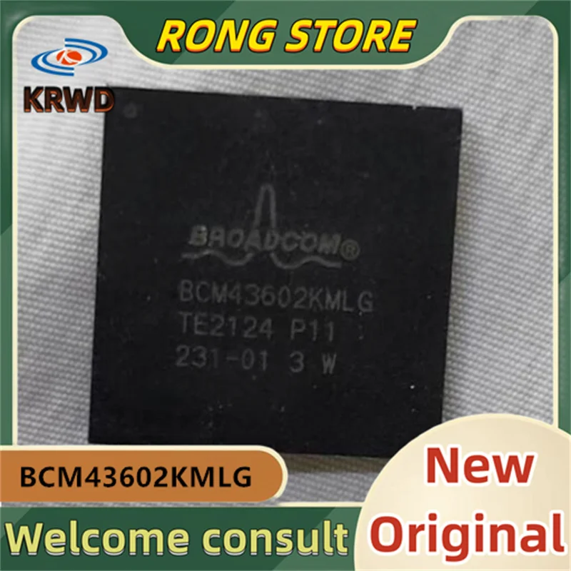 2PCS BCM43602KMLG  New original BCM43602 QFN