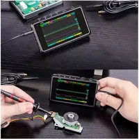 Best sell DS213 DSO213 Mini Portable Digital Oscilloscope 4 15MHz Bandwidth 100Msa/s Pocket-Sized Storage Oscillos