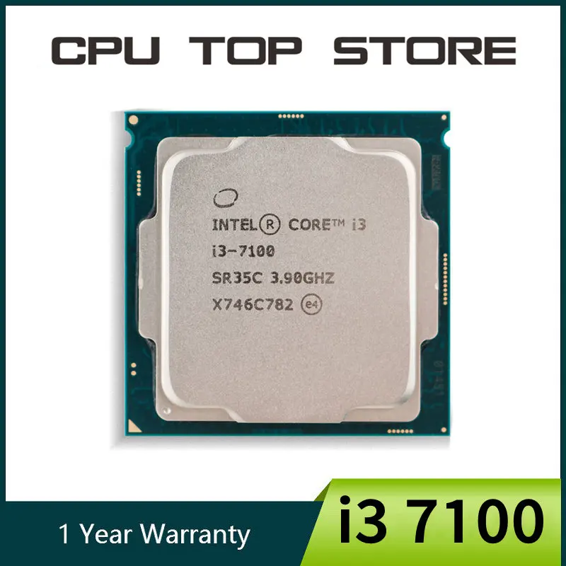 Intel Core i3 7100 프로세서 3.90GHz 3M 듀얼 코어 소켓 LGA 1151 데스크탑 CPU
