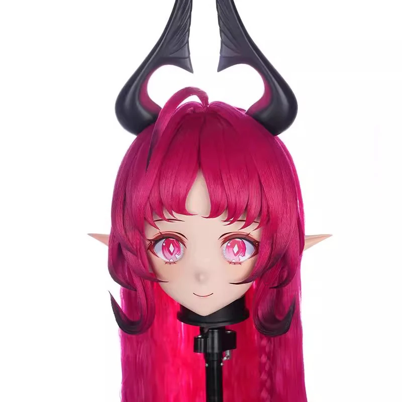 

Anime Handmade Customize Full Headband Lock Cartoon Character Kig Cosplay Kigurumi Mask Resin Japanese Anime Kigurumi Masks