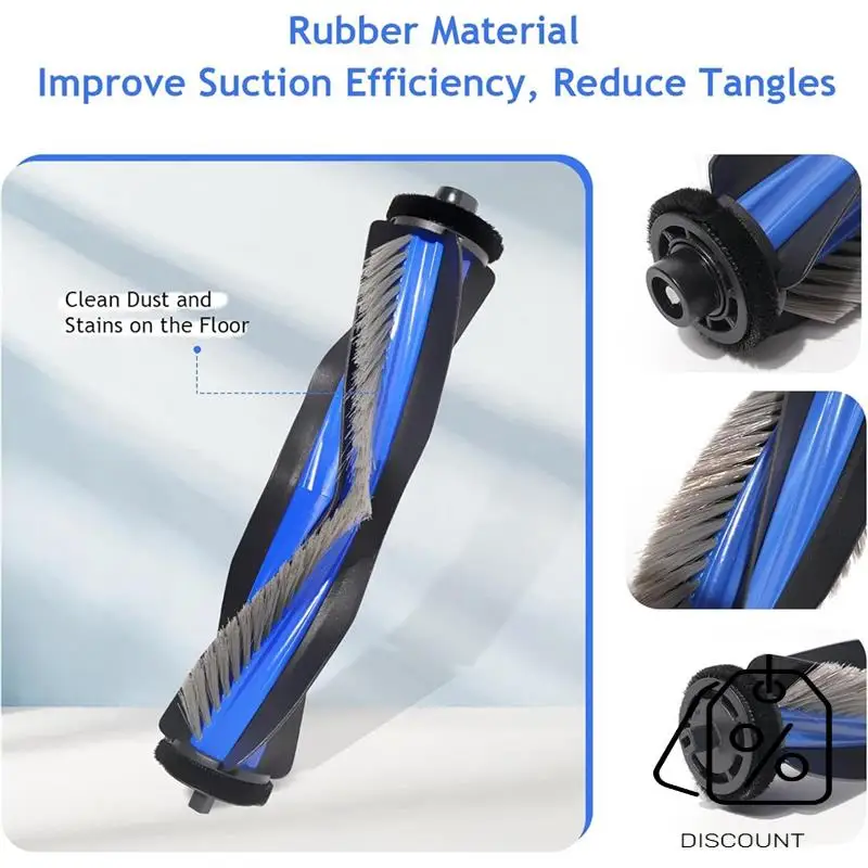 Запасная часть ABKR для Ecovacs T50 Pro Omni/T50 Omni/T50 Max/T50 Max Pro/T50 Pro, аксессуары для роботов-пылесосов