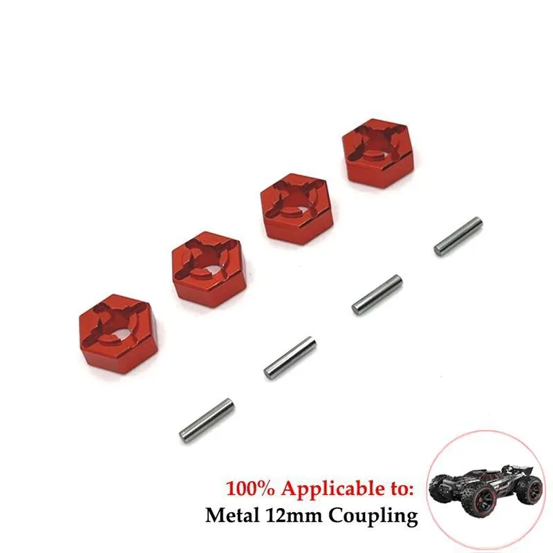 MJX-Soporte de cubo de taza de dirección de Metal 14209 14210, juego de brazo oscilante superior e inferior, amortiguador 1/14, piezas de actualización de coche RC, accesorios