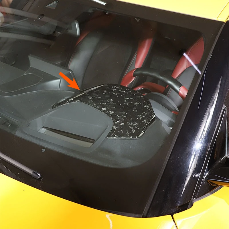 لتويوتا GR Supra A90 A91 MK5 2019-2025 ألياف الكربون أداة السيارة عداد السرعة غطاء اللوحة العلوية اكسسوارات الكسوة الزخرفية