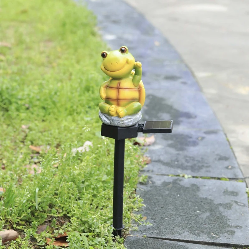 Светодиодный мультяшный заземляющий светильник для украшения сада, газон, пейзажная лампа, уличный водонепроницаемый, D 1 шт.