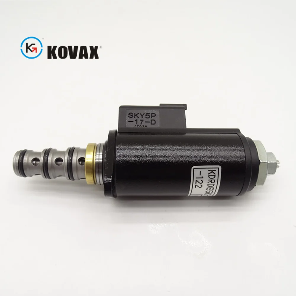 For Excavator Hydraulic Main Pump Solenoid Kdrde5k-31/30c30-122 Proportional Valve