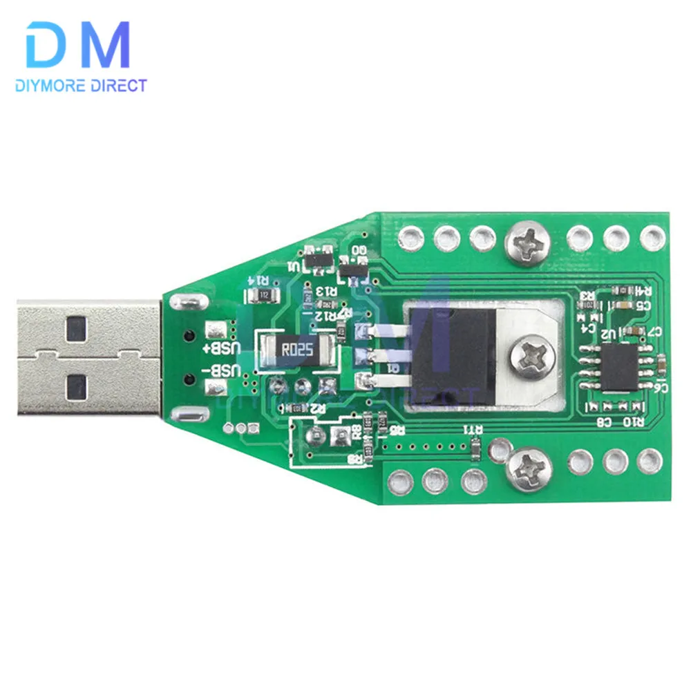 Imagem -04 - Verificador Eletrônico da Capacidade da Descarga da Bateria da Relação do Usb do Resistor da Carga do Teste de 15w dc 3v21v com Módulo Atual Ajustável do fã