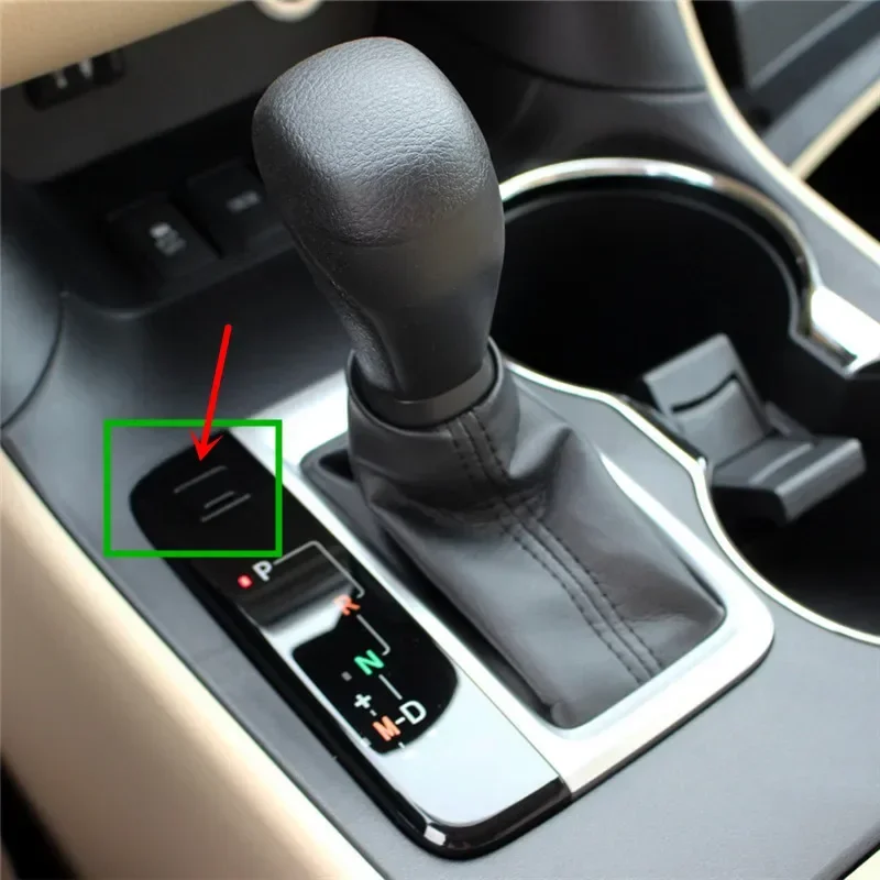 Car Gear Shift Lock Release Cover for Toyota Highlander Kluger 2015 2016 2017 2018 2019