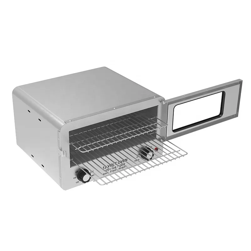 6L 12V 120W Electric Mini Vehicle roaster box 12v dc microwave oven Car Portable Toaster Oven for outdoor camping