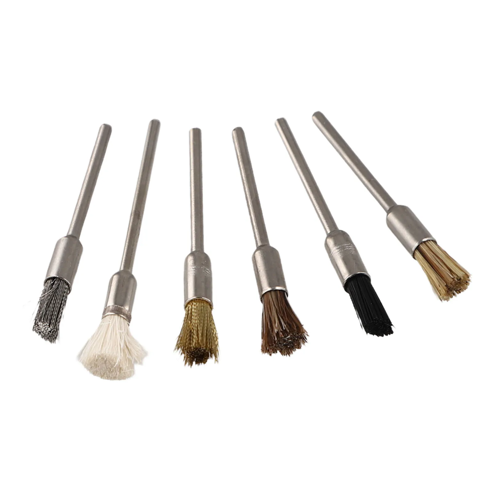 18pcs Brushes For Metal Cleaning Polishing Rust Removal Tools Replacement Accessories Brass Brush Steel Wire Wheel Spare Parts