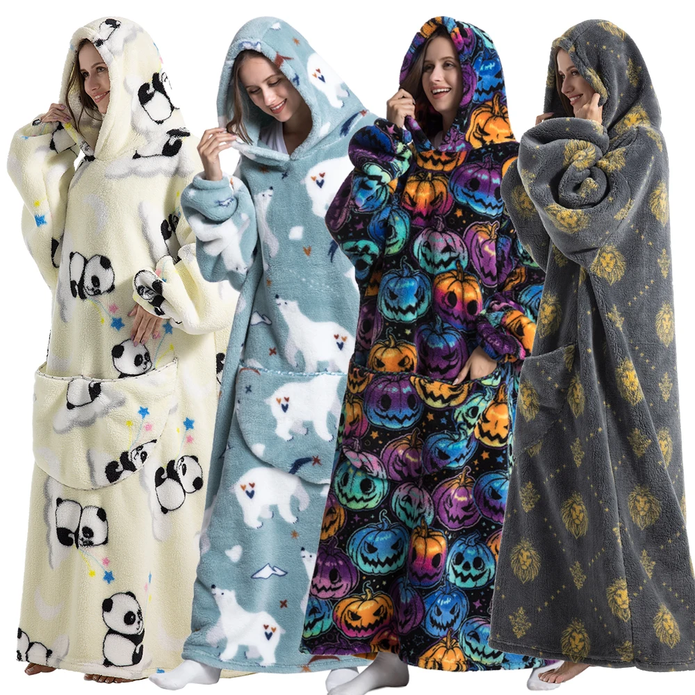 

Winter Hoodies Womans Plus Size Clothing Sweatshirt Designer Hoodies Bear Lion Pumpkin Plush Hoodie Halloween Christmas Costumes