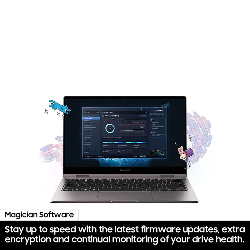 990 EVO SSD 1TB, PCIe Gen 4x4, Gen 5x2 M.2 2280 NVMe Internal Solid State Drive for PC Computer, Laptop