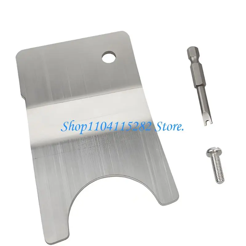 Vehicle Tailgate Anti-Theft Lock Rear Gate Locking Area Bracket with Formed Profile and Mounting Openings Locking Hardware