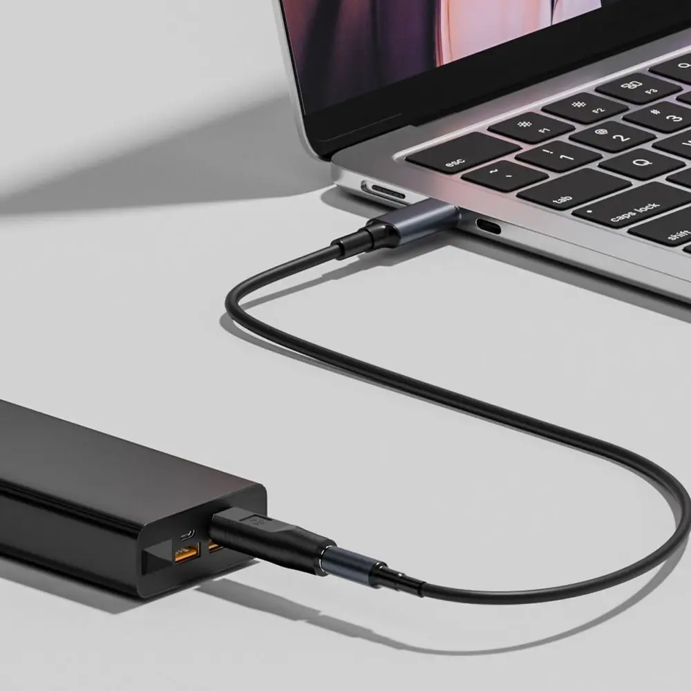 PD 100W USB Type C to DC Converter Fast Charging Plug and Play Laptop Power Supply Adapter Stable 20V 5A Connector