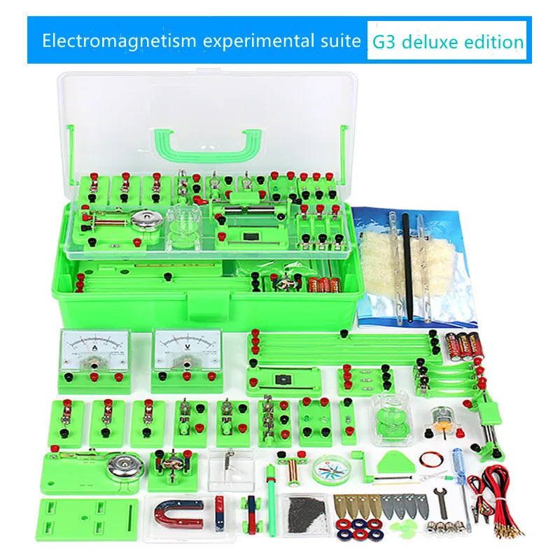 Junior high school physics experiment equipment full set electromagnetism experiment box optical mechanics thermal acoustics set