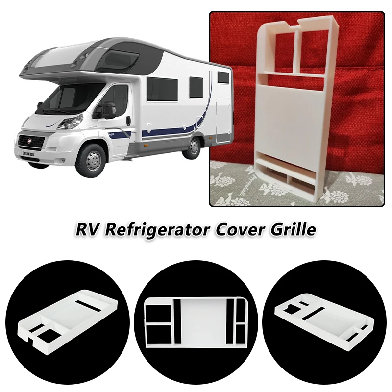 

Camper RV Refrigerator Grille Protector 3D Printed Detachable Exhaust Outlet Cover For Motorhome Caravan RV Outdoor Mod Parts