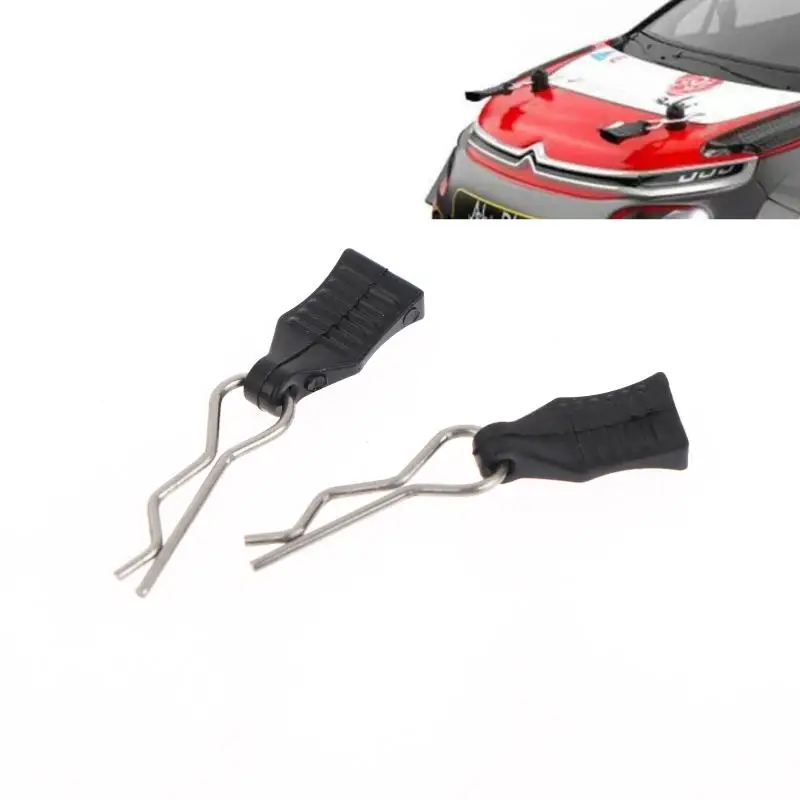 6/12/24Pcs For MJX Hyper Go 14210 14209 14303 14302 14301 16208 SCY 16101 RC Car Parts R-type Car Shell Body Fixed Clips Pin
