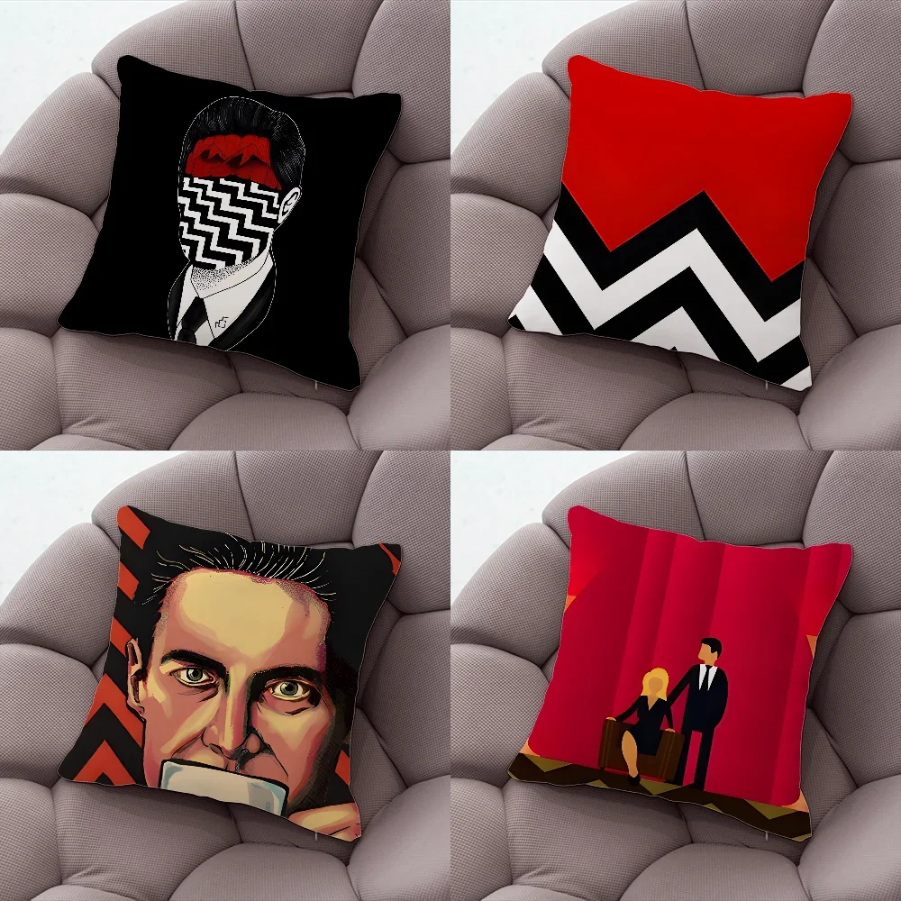

T-Two Peaks Pillow Case Pillow Case Living Room Sofa Cushion Cover Suitable For Home Bedroom Room Decoration