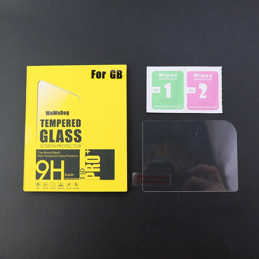 JCD Anti Scratch Tempered Glass for Gameboy Advance GBA for Gameboy Color GB GBC GBP GBA SP Console Screen Protector Film Guard image 5