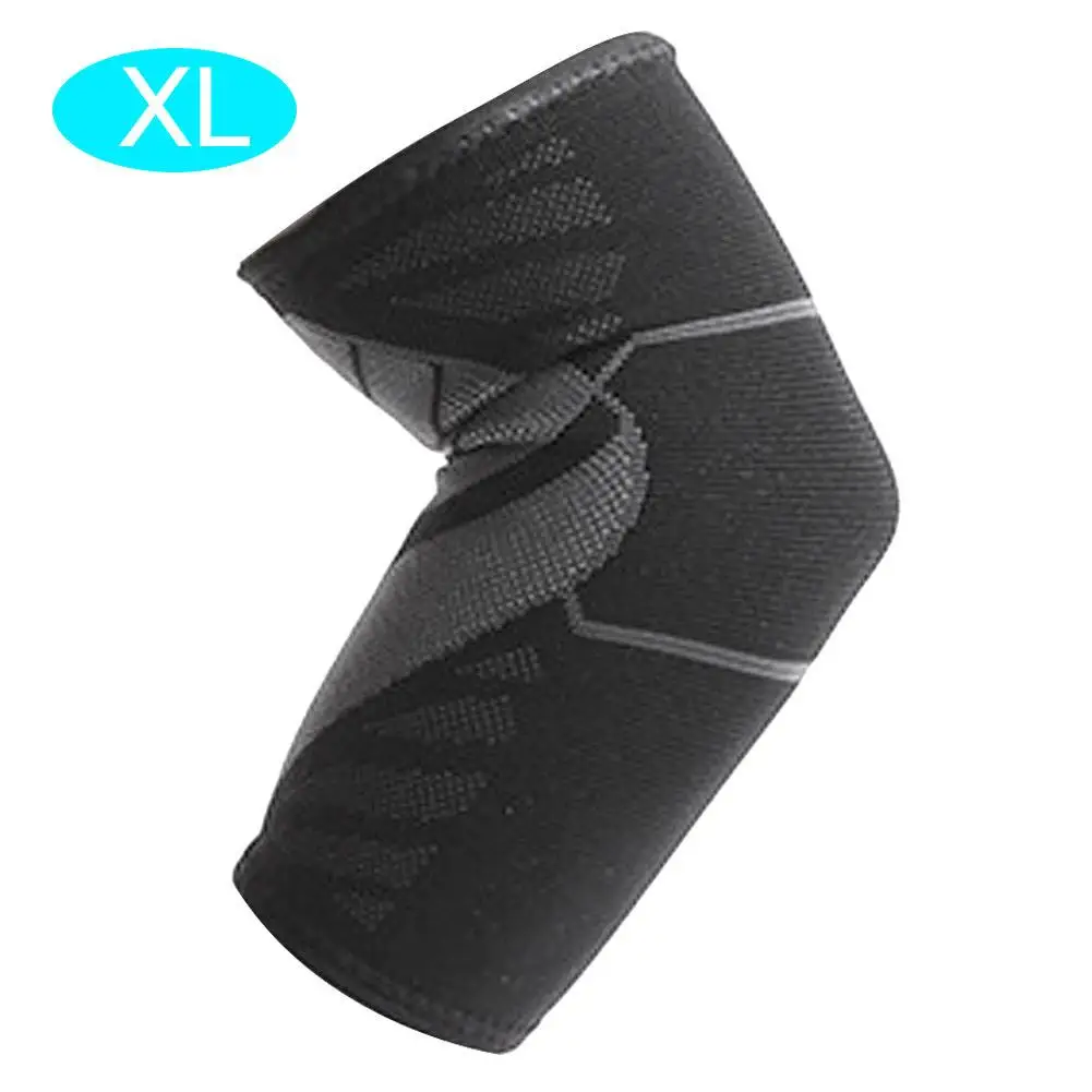 

Elastic Elbow Support Brace - Compression Arm Sleeve Protector for Outdoor Sports - 1PC Knitting Elbow Guard Pads