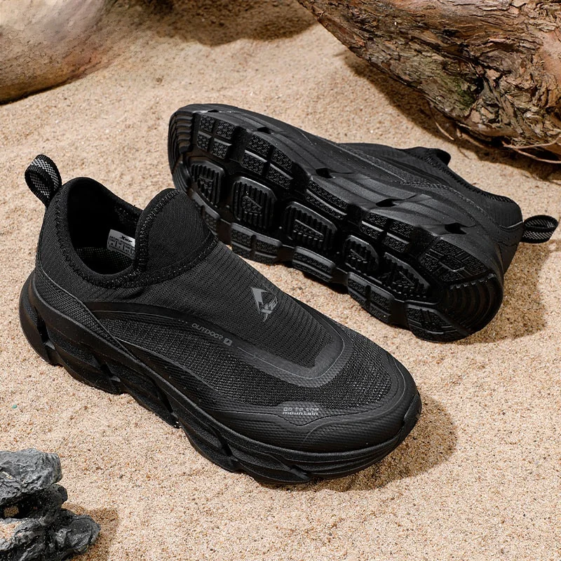 

XTEP Men's Slip-On Sports oes Breathable Me Lightweight Summer New Sle Dad oes Comfortable Running Sneakers